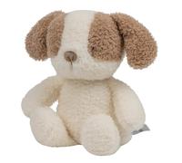 Nattou Teddy Vanilla Dog Nightlight - Soft Plush Cuddly Toy with USB Rechargeable Light & 2 Brightness Levels - Machine Washable - 8x6x19cm
