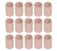 Natudeco 15Pcs Wooden Essential Oil Diffuser Air Freshener Diffuser Cylindrical Essential Oil Aroma Diffuser for Home Bedroom Car Office