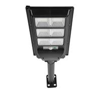 Natudeco 324LED 300W Solar Street Light Outdoor Waterproof Garden Lamp Dusk to Dawn Timing LED Wall Lamp Body Induction Light with Remote Control for Yard Path Parking Lot