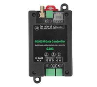 Natudeco 4G GSM Remote Switch G203 GSM Gate Opener 3G 4G Garage Door Access Gater Opener Support Remote Restart Reset DC9to36V
