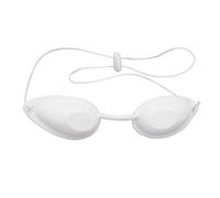 Natudeco Beauty Goggles Sunbed Goggles Face Steamer Protect Safety Eye Protection Glasses Adjustable Accessories for Salon Tanning Hair
