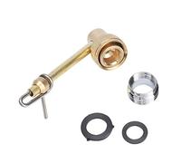 Natudeco Beer Bottle Washer Brass Beer Jet Bottle Washer Sink Faucet Adapter Beer Faucet Jet for Carboy Homebrew Bottles Bottling