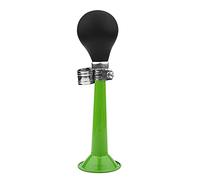 Natudeco Bicycle Hooter Kids Bike Horn Retro Clown Horn Vintage Metal Twist Loudspeaker Siren Trumpet for Mountain & Road Bikes, Golf Cart, Walker (Green)
