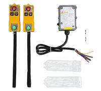 Natudeco Industrial Remote Control Wireless Waterproof Hoist Crane Remotes Controller Industrial Radio Remote Control for Bridge Cranes(DC 24V)