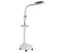 Natudeco LED Cold Light 8X Magnifying Stand Shadowless Lamp Height Adjustable 360 Degree Professional Lash Eyebrow Floor Lamp for Beauty Salon Use