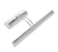 Natudeco Mirror Wall Light, 40cm/15.75in Stainless Steel Dressers Front LED Light Modern Vanity Mirror Light for Bathroom Bedroom Living Room