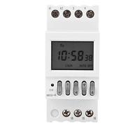 Natudeco NKG-4 Timer Switch Digital Timer Switch Programmable Timer Switch Compact Portable Easy Install for School Bell or Factory Bell Control