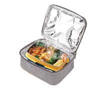 Natudeco Portable Food Warmer Oxford Cloth Bento Box 7.3oz Portable Oven Travel Heated Lunch Box with Handle for Office School Play
