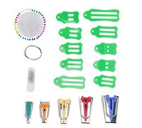 Natudeco Sewing Roll Sasher Tool Set - Folding Fabric Biasing Strips Roll Tool Kit - Quilting Bias Binding Maker - Accessories for Daily Sewing