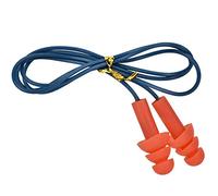 Natudeco Silicone Earplugs Corded Noise Reduction Earplugs Metal Detectable Hearing Protection Ear Plugs for Factory Industrial Home Use