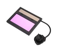 Natudeco TX600D Solar Auto Darkening Welding Goggle Lens Head-Mounted Safety Protective Welder Mask Lens 110 90mm Pink