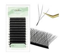 Natuhana Eyelash Extensions W Shaped Clover Easy Fan Premade Volume Lash Extensions 3D 4D 5D 6D 7D 8D 0.07mm C/D/L/LU Curl 8-15mm Mixed Automatic Blooming Lashes