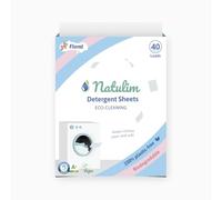 Natulim - Washing Machine Detergent Strips (40 Washes) - Includes Softener Effect, Ecological, Hypoallergenic, Zero Waste, Made in Spain - Clothes clean and soft without dirtying the Planet (Floral)