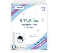 Natulim - Washing Machine Detergent Strips (40 Washes) - Includes Softener Effect, Ecological, Hypoallergenic,Zero Waste, Made in Spain - Clothes clean and soft without dirtying the Planet (Lavender)