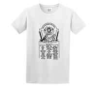 NATUOFU Men's Fashion T Shirts Isle of Wight Festival 1970 Poster Retro Vintage Hipster 2212 Do not Bleach White M