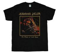 NATUOFU Men's Mekong Delta The Music of Erich Zann 1988 Thrash Metal Speed Black T-Shirt Black XXL