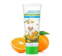 Natur.al Toothpaste for Cleanses Cavity,Plaque Repairing, Orange Flavour, SLS Free, with 750 Ppm Fluoride, 4+ Years, Plant Based with No Harmful Chemicals, 50Gm (Pack of 1)
