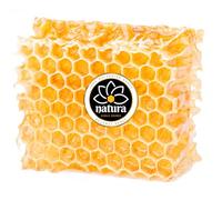 Natura 100% Honeycomb, Raw Honey in Natural Comb, Unfiltered Single-Source Bee Honey from Bulgaria, Pure Natural Honeycomb in Eco-Friendly Packaging, 400gr