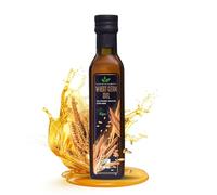 Natura Harmony Wheat Germ Oil 250 ml | Cold-Pressed & Unrefined Extra Virgin Edible Oil | Naturally Rich in Vitamin E & Essential Fats | Nutty Taste for Salads, Grains & Dressings | Vegan