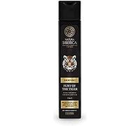 Natura Siberica Men's Fury Of The Tiger Energy Shampoo for Body and Hair, 250 ml