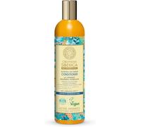 Natura Siberica Oblepikha O Moisturising Conditioner with Sea Buckthorn Hydrolate - Peptides, Oat and Natural Proteins - Nutrition, Shine and Anti-Frizz Protection - 400 ml