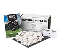 Natura Uralis Kaolin White Clay | 1000g of Natural White Clay, Pure White to Off-White - Amazing Crunch, Satisfying Earthy, Velvety and Firm Texture, ASMR Sensation
