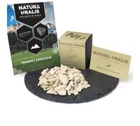 Natura Uralis Siberian Yellow Clay | 100g of Natural Clay, Pastel to Golden Yellow - Amazing Crunch, Satisfying Earthy, Velvety and Firm Texture, ASMR Sensation
