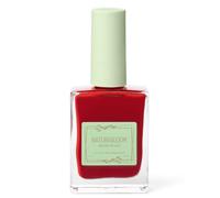 NATURABLOOM Breathable Nail Polish - Poppy Red, Non Toxic, Vegan, Cruelty Free, Natural, Water Permeable Red Nail Polish - Non Chip, Quick Dry, Long Lasting Nail Varnish for Healthy Nails