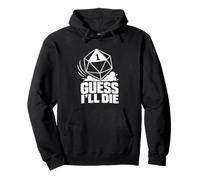 Natural 1 D20 Tabletop RPG Dice Humor Pullover Hoodie