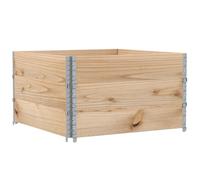 Pallet Collars 3 pcs 100x100 cm Solid Wood Pine