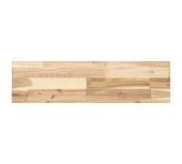 (natural, 100 x 20 x 4 cm/ 1 pcs) vidaXL Floating Shelves Wall Storage Shelf 4pcs Untreated Solid Wood Acacia