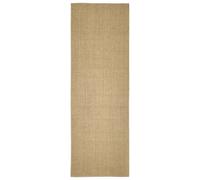(natural, 100 x 300 cm) vidaXL Rug Home Indoor Area Rug Floor Mat Floor Carpet Runner Natural Sisal