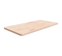 (natural, 100 x 50 x 2.5 cm) vidaXL Bathroom Countertop Treated Desktop Replacement Top Tabletop Solid Wood