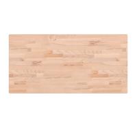 Table Top Replacement Dining Table Top Rectangular Solid Wood Beech vidaXL
