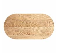 (natural, 100 x 50 x 2 cm) vidaXL Table Top Replacement Board DIY Dining Table Top Solid Wood Oak Oval