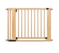 (Natural, 105cm - 113cm) Safetots Wooden Heritage Flat Step Gate