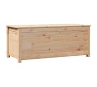 Solid Wood Pine Storage Box 110x50x45.5 cm Chest Blanket vidaXL