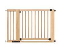(Natural, 115cm - 123cm) Safetots Wooden Heritage Flat Step Gate