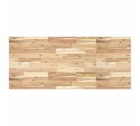 Desk Top Solid Acacia 120x60x2 cm Natural Untreated Rectangular Worktop Surface