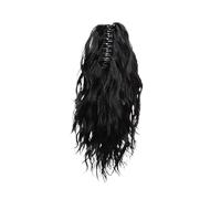 Natural 14 Inch Curly Wave Ponytail Synthetic Hairpiece Heat Resistant Fiber Elegant Claw Clip Ponytail Extension Perfect Looking