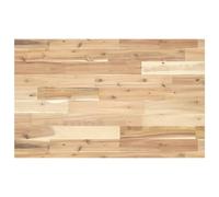 Desk top Solid Acacia Wood Untreated Natural 140x50x4 cm Rectangular Worktop Pro
