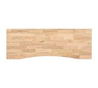 (natural, 140 x 60 x 2.5 cm) vidaXL Desk Top Writing Table Study Desk Untreated Solid Wood Oak Rectangular