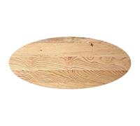 (natural, 140 x 60 x 2 cm) vidaXL Table Top Light Brown 80x40x4 cm Solid Wood Oak Oval coffee table top