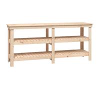 vidaXL Work Bench 181x50x80 cm Solid Wood Pine