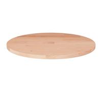 (natural, 30 x 1.5 cm) vidaXL Solid Wood Oak Round Table Top Untreated Table Top Multi Colours/Sizes