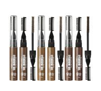 Natural 3D Brow Gel Set, Volumizing, Buildable, Wax-Gel Hybrid, Creates Full, Voluminous-Looking Brows, Locks Brow Hairs In Place, Double Ends & Brow Comb, Light Brown