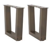 (natural, 40 x (30-31.3) cm/2 pcs) vidaXL Dining Table Legs V-Shape Desk Legs Kitchen Furniture Leg 3 pcs Steel