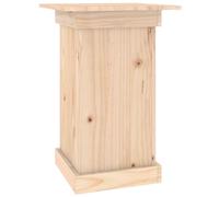 (natural, 40 x 40 x 60 cm) vidaXL Flower Stand Plant Stand Garden Planter Patio Plant Pot Solid Wood Pine