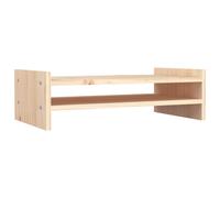 Solid Wood Pine Monitor Stand Multi Colours 100x27x15 cm/50x27x15 cm vidaXL