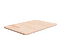 (natural, 60 x 40 x 1.5 cm) vidaXL Bathroom Countertop Treated Desktop Replacement Top Tabletop Solid Wood